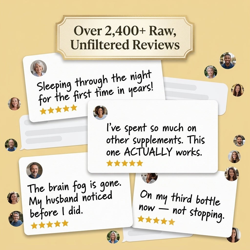 2,400+ Raw Reviews