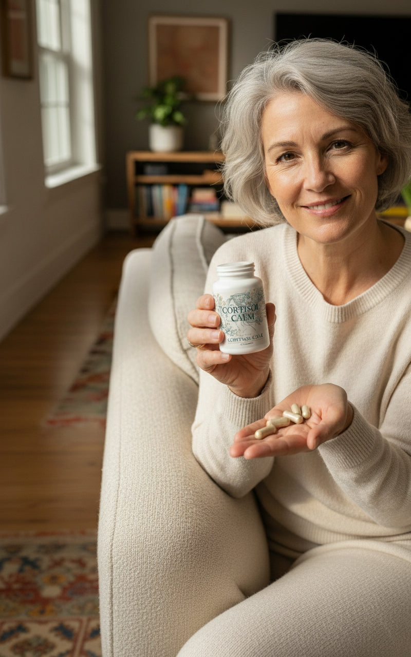 Customer with Cortisol Calm