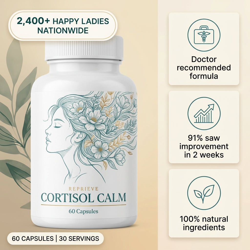 Cortisol Calm — 2,400+ Happy Ladies